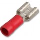 Insulated Red 12 Amp 2.8 x 0.5 mm Push On Female Blade Crimp Terminal 